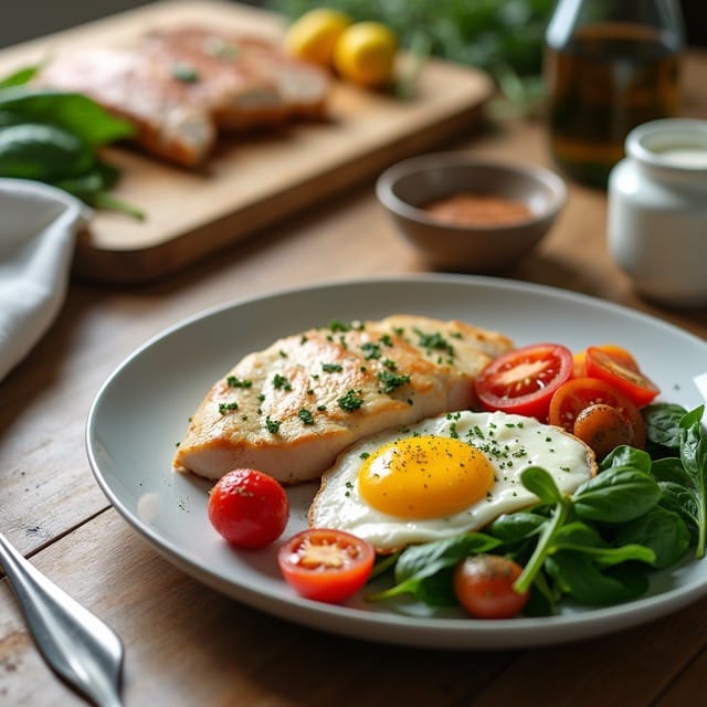 chicken breast for breakfast