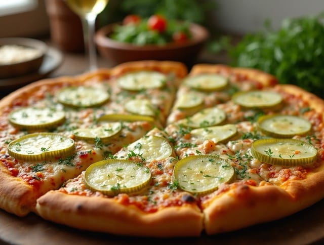 Dill Pickle Pizza